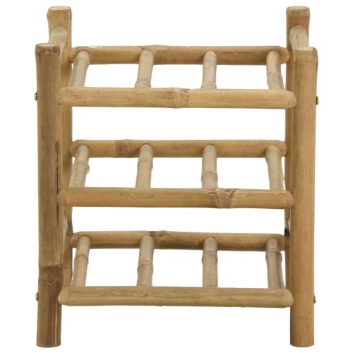 Винен рафт Естествен 32,5 x 29,5 x 36 см Бамбук