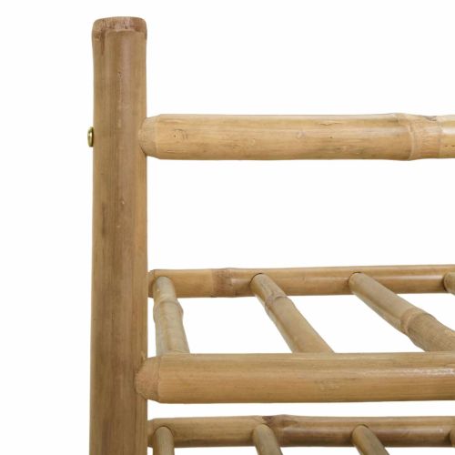 Винен рафт Естествен 57 x 29,5 x 36 см Бамбук