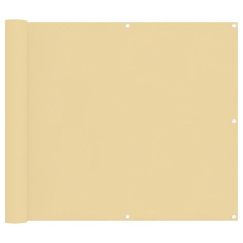 Балконен екран 90 x 200 cm PU покрит оксфорд алу