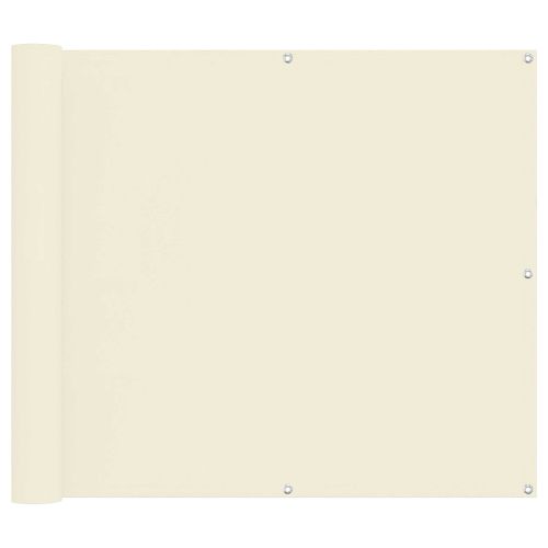 Балконен екран 90 x 200 cm PU покрит оксфорд алу