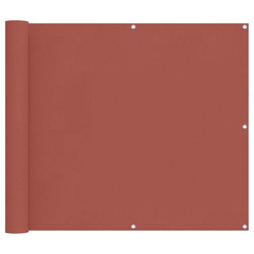 Балконен екран Теракота 100 x 300 cm Оксфордска тъкан