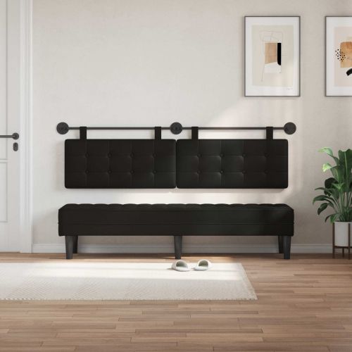 Висяща табла Черен 170 x 55 x 5 см Изкуствена