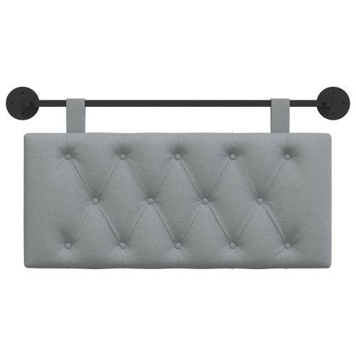 Висяща табла Светлосиво 100 x 55 x 7 см текстил