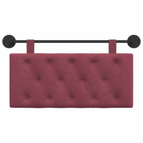 Висяща табла Виненочервен 100 x 55 x 7 см текстил