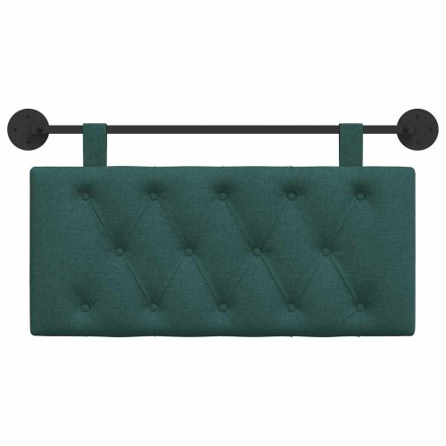 Висяща табла Тъмен зелен 100 x 55 x 7 см текстил