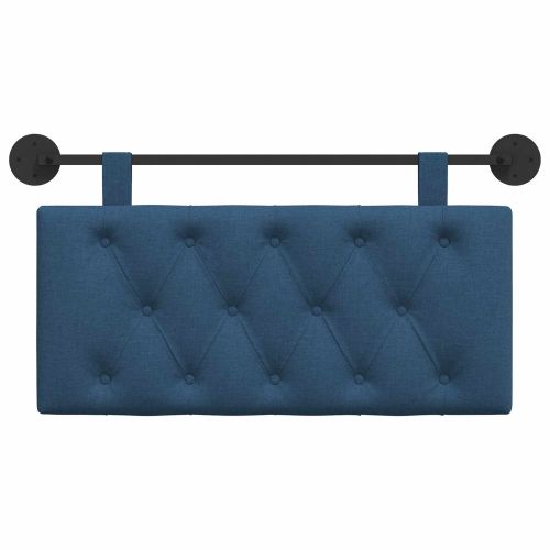 Висяща табла Монтиране на стена Синьо 100 x 55 x 7 см текстил