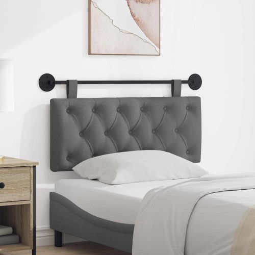 Висяща табла Тъмен сив 110 x 55 x 7 см текстил