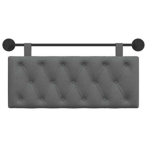 Висяща табла Тъмен сив 110 x 55 x 7 см текстил