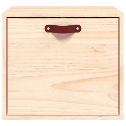 Стенен шкаф, 40x30x35 см, бор масив