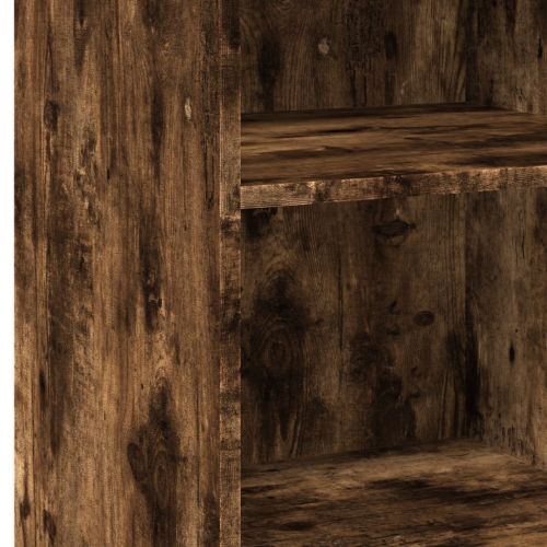 Сайдборд, опушен дъб, 45x41x93 см, инженерно дърво