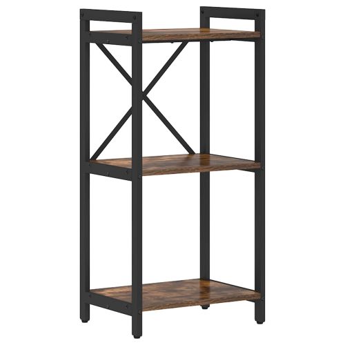 Рафт за книги Димян дъб 40 x 30 x 85 см Инженерно дърво