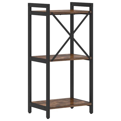 Рафт за книги Димян дъб 40 x 30 x 85 см Инженерно дърво