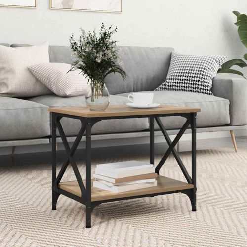 Странична маса Дъб 55 x 38 x 45 см Инженерно дърво