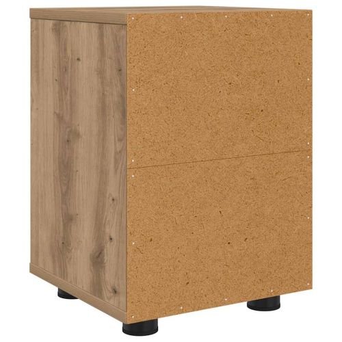 Нощно шкафче с чекмедже Дъб 30,5 x 30 x 43 см Инженерно дърво