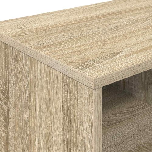 Шкаф за легло 2 pcs Сонома дъб 66 x 33 x 48 см Инженерно дърво