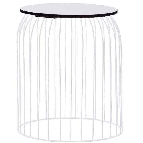 Маси за кафе, 3 бр, бели