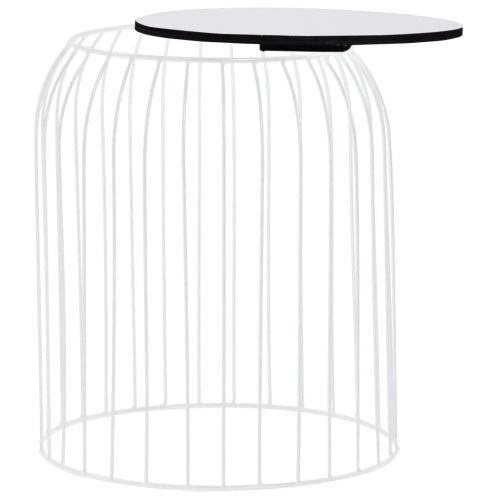 Маси за кафе, 3 бр, бели