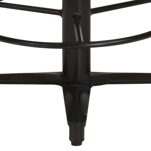 Бар табуретки, 2 бр, 66 см, мангово дърво масив