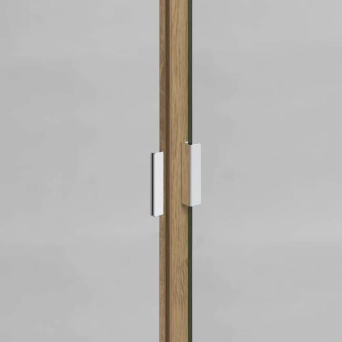 Комплект шкафове за баня с рафт 3 pcs Дъб Инженерно дърво