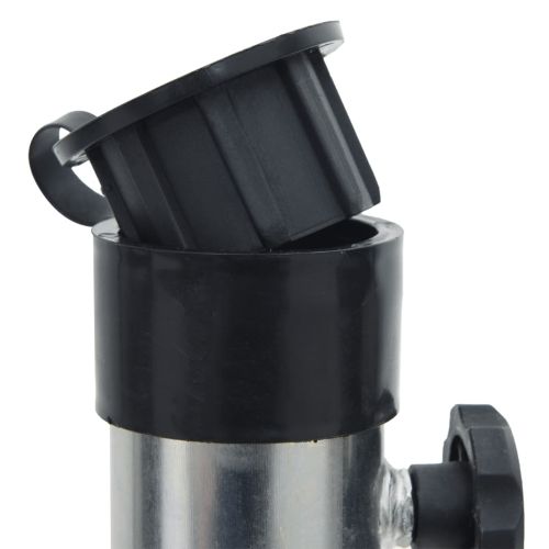 Основа за чадър с шипове за земя за Ø38/48 мм сребриста стомана