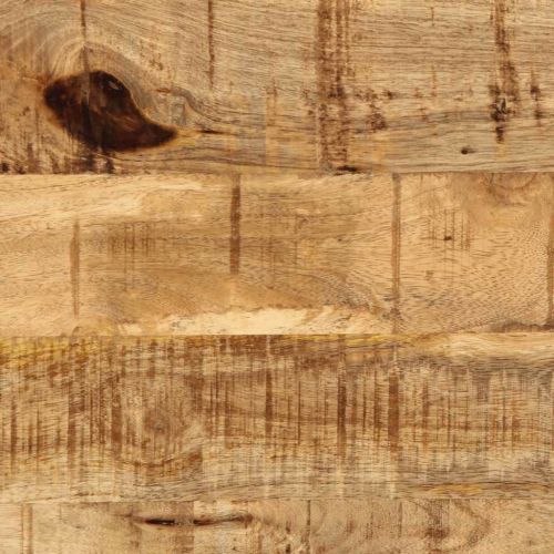 Масичка за кафе 90x50x36 cm Масивна груба дървесина Манго