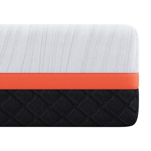 Матрак Бяло и сиво 200 x 200 cm Жакардова материя