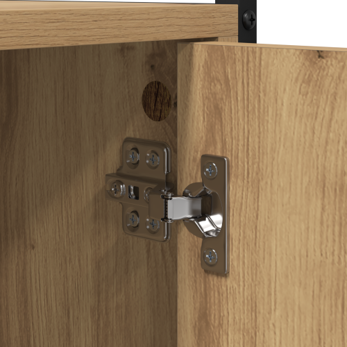 Шкаф за пералня Дъб 68 x 48,5 x 194 см Инженерно дърво