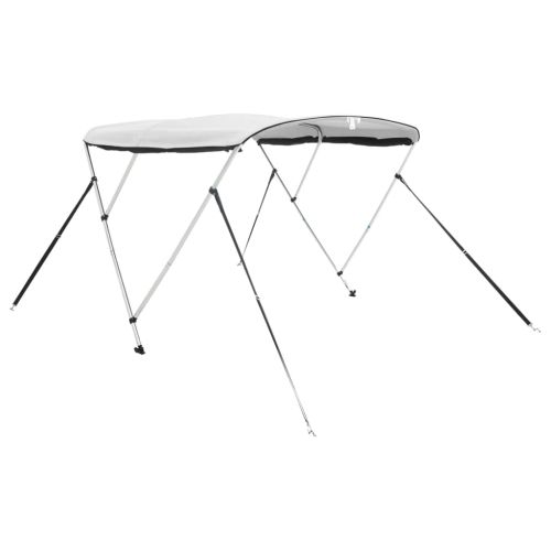 Тента за лодка с 3 дъги мрежести страници 183x(170-182)x137 см