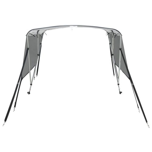 Тента за лодка с 3 дъги мрежести страници 183x(170-182)x137 см