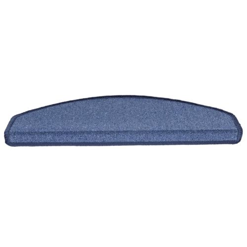 Изтривалки за стълби, 10 бр., 65x24x4 см, сини, полукръгли, големи