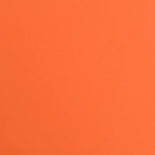 Офис стол, оранжев, изкуствена кожа