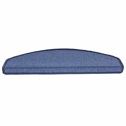 Изтривалки за стълби, 20 бр., 65x24x4 см, сини, полукръгли, големи