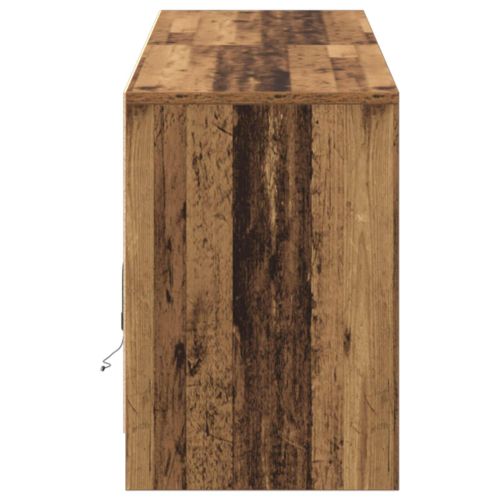 ТВ Единици 2 pcs Кафяво 180 x 34 x 50 см Инженерно дърво