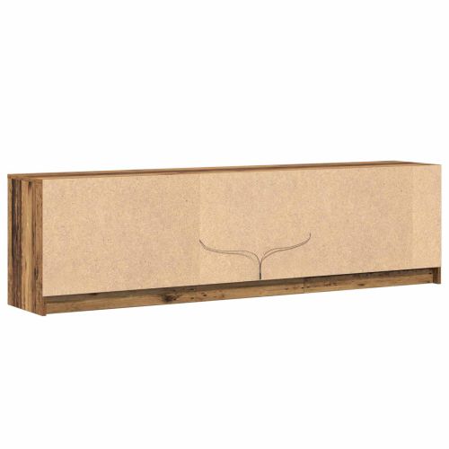 ТВ Единици 2 pcs Кафяво 180 x 34 x 50 см Инженерно дърво