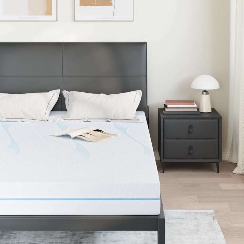 Матрак Бяло 140 x 190 cm Жакардова материя