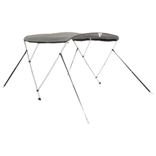 Тента за лодка с 3 дъги мрежести страници 183x(154-167)x137 см