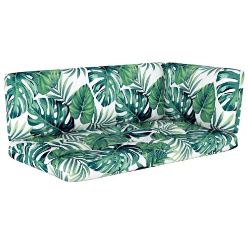 Палетен комплект с възглавници, 4 части, импрегниран бор