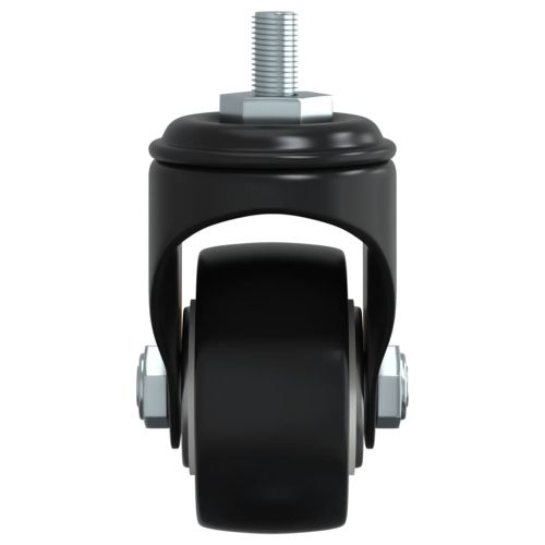 Колелца 4 бр черни 35 мм желязо