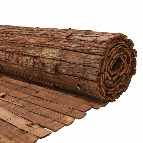 Ограда от кора Кафяво 400 x 125см Бор