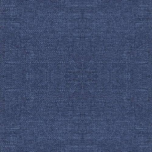 Въртящи се трапезни столове, 2 бр, сини, текстил