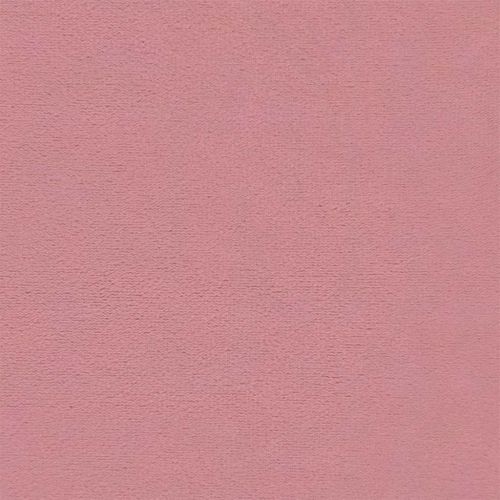 Релаксиращ стол с табуретка, розов, кадифе