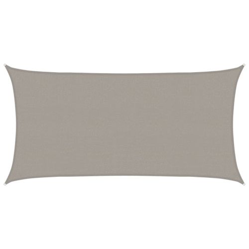 Платно-сенник 160 г/м² правоъгълно светлосиво, 2х3,5 м, HDPE