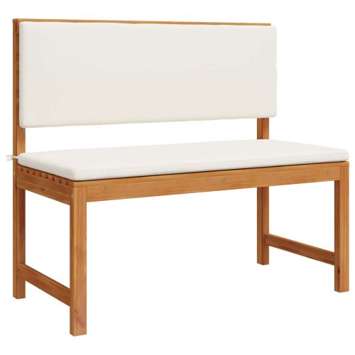 Градински стол с възглавница Кафяво 100 x 50 x 91 см