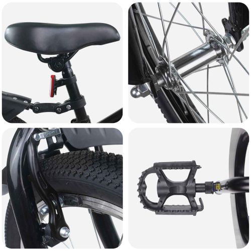 Детски Велосипед 18 инча за 5-7 години Черно