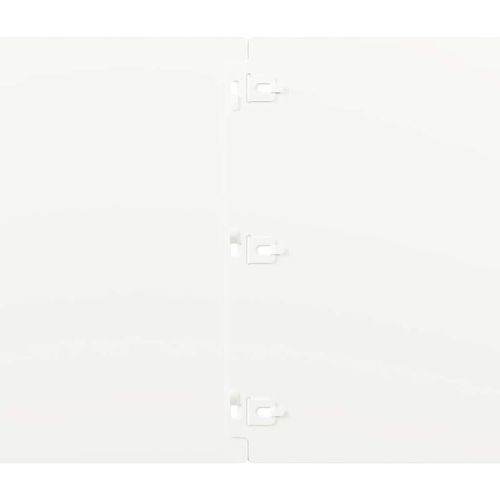 Краища за тревни площи 20 бр. бели студено валцувана стомана