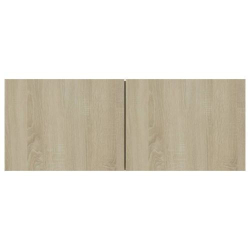 Комплект ТВ шкафове от 8 части, дъб сонома, инженерно дърво