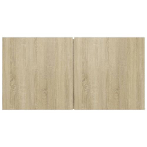 Комплект ТВ шкафове от 8 части, дъб сонома, инженерно дърво