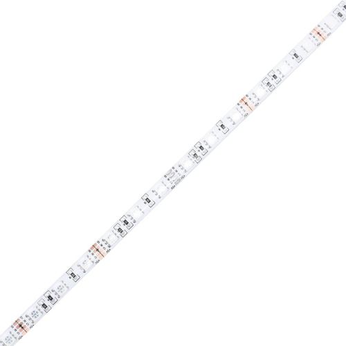 ТВ шкафове, 2 бр, с LED осветление, бял гланц, 75x35x40 см