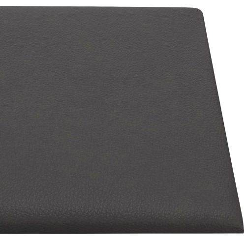 Стенно табло за легло 12 pcs Сив 30 x 15 cm текстил