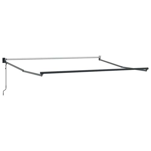 Сгъваем навес Многоцветен 350 x 250 cm Полиестер и алуминий